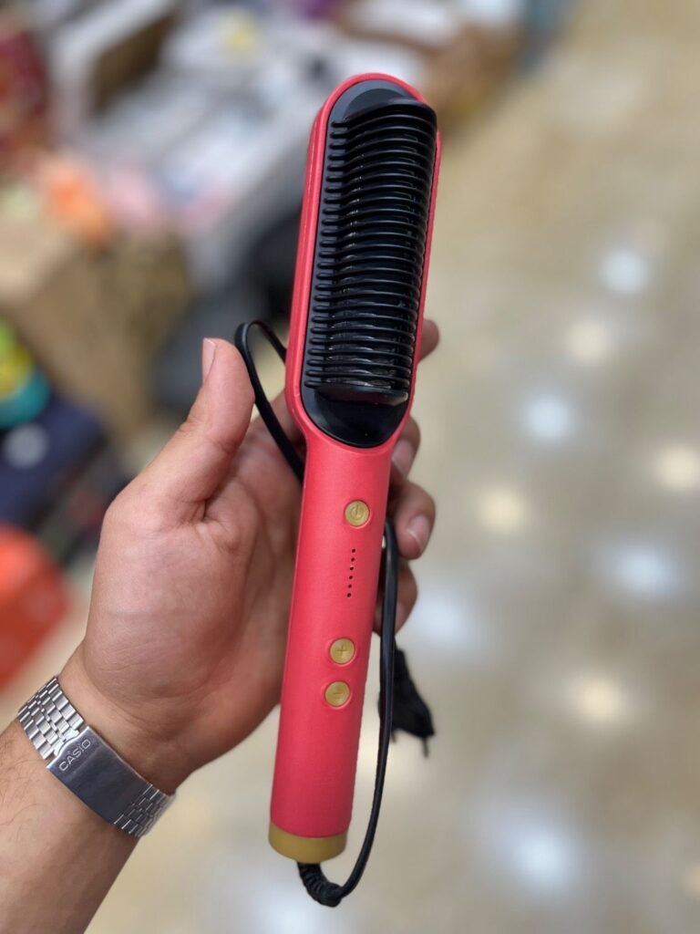 برس حرارتی مو مدل طاووس