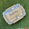 ظرف غذای استیل دسته دار طرح Beautiful