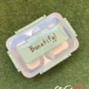 ظرف غذای استیل دسته دار طرح Beautiful